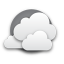 scattered clouds